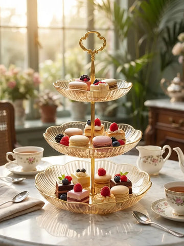 3-Layer Snack Rack Stand