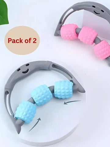3 Ball Massage Roller – Handheld Body Massager Tool