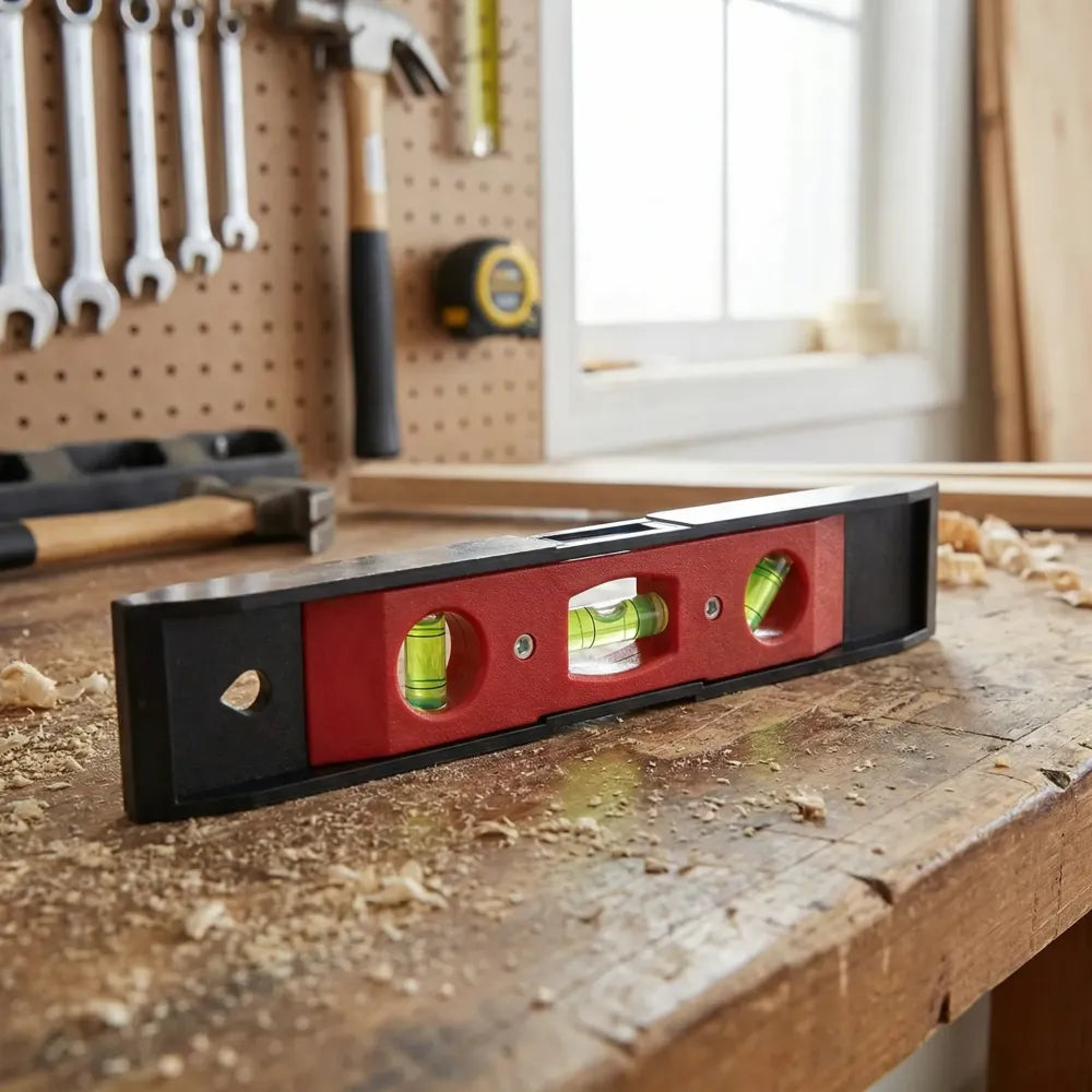 3-bubble magnetic torpedo level - hardware
