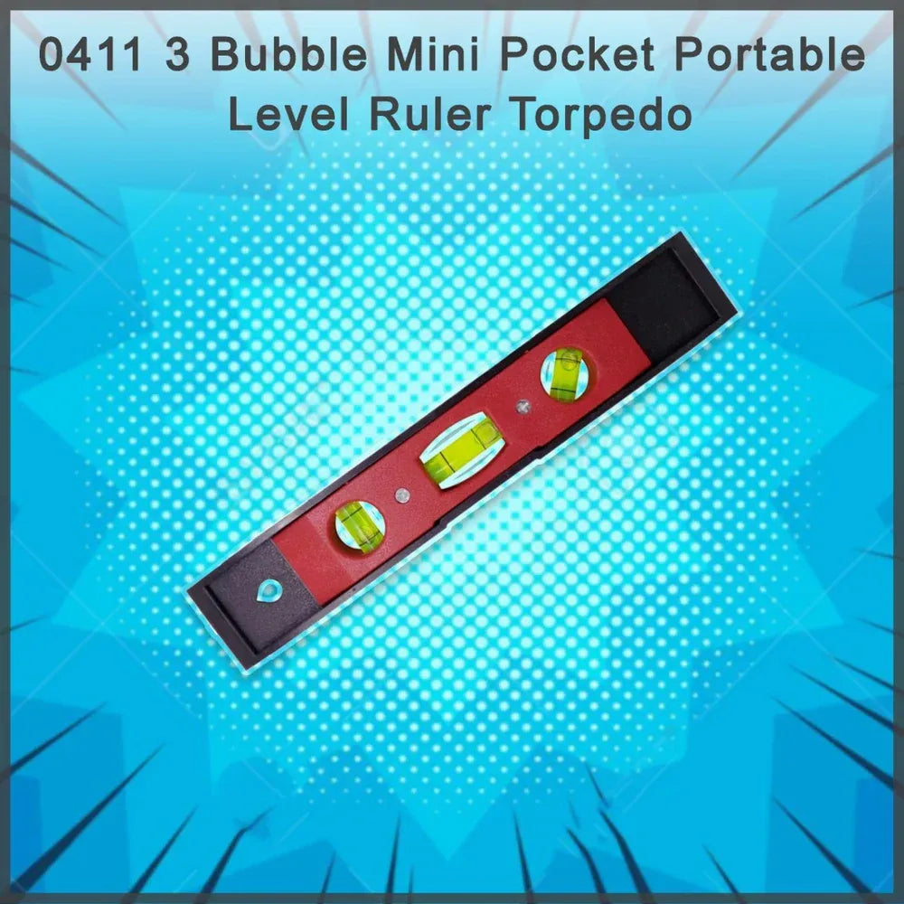 3-bubble magnetic torpedo level - hardware