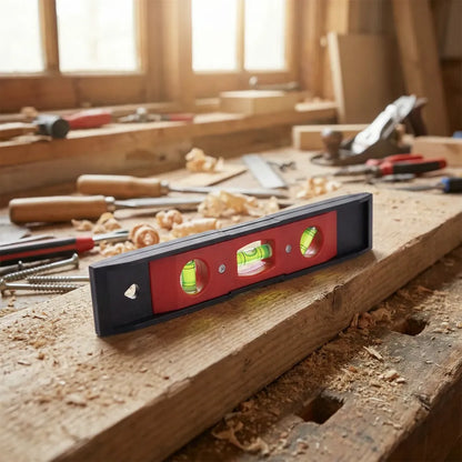 3-bubble magnetic torpedo level - hardware