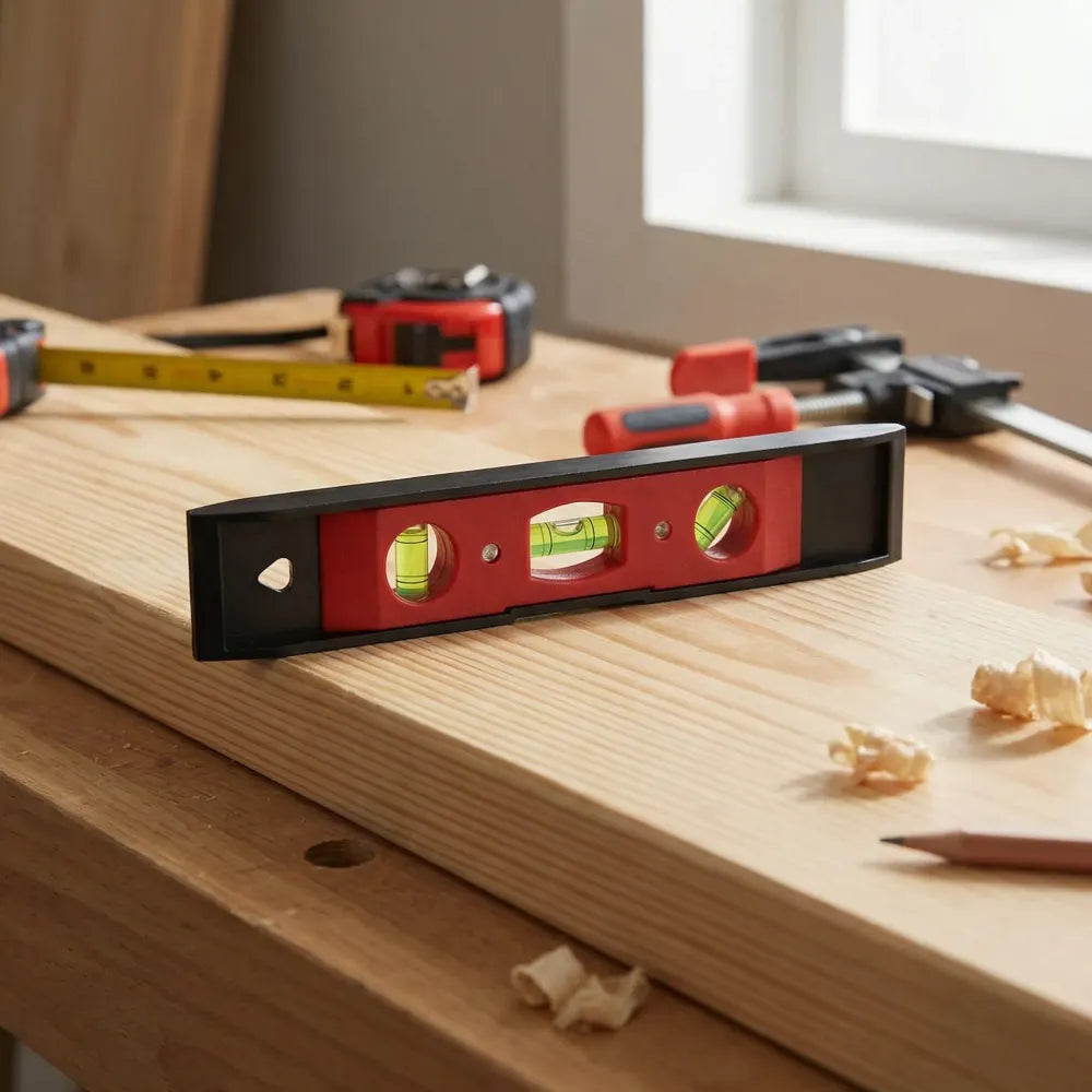 3-bubble magnetic torpedo level - hardware