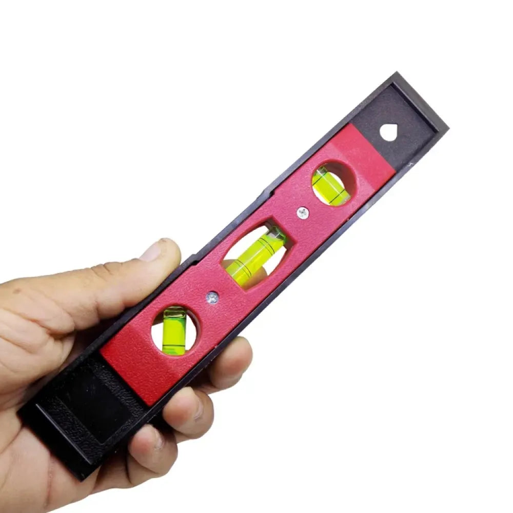 3-bubble magnetic torpedo level - hardware