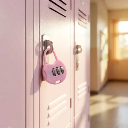 3-digit zipper security lock - home improvement