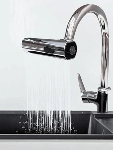 3-in-1 360° Waterfall Kitchen Faucet