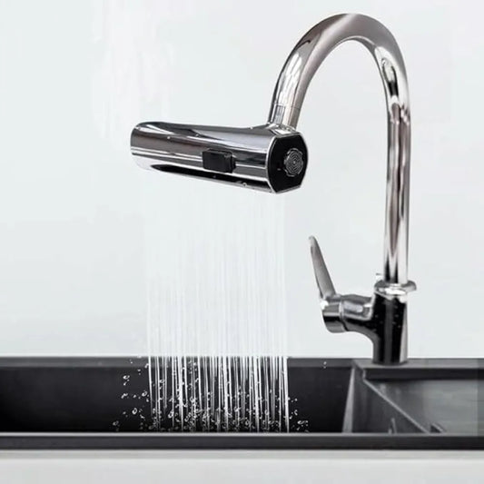 3-in-1 360° waterfall kitchen faucet - one size
