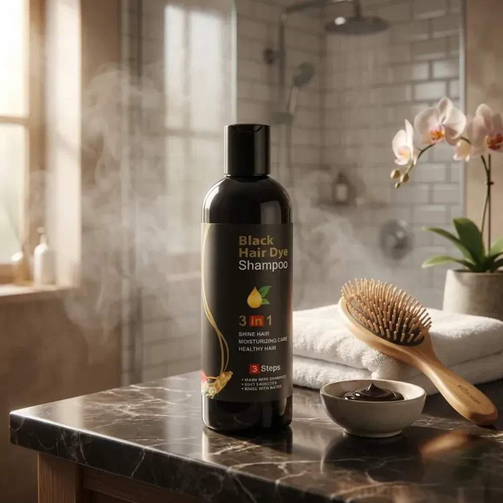 3 in 1- black hair shampoo 100ml (pack of 2)