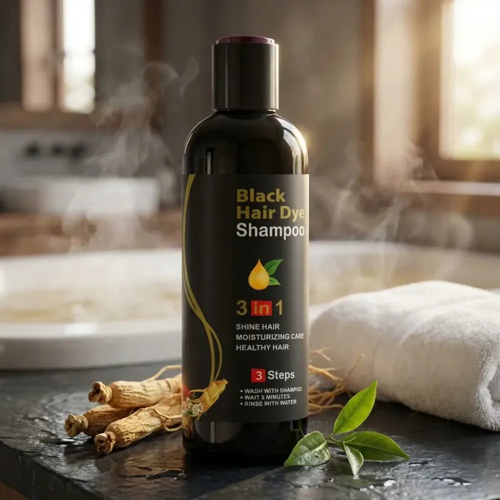 3 in 1- black hair shampoo 100ml (pack of 2)