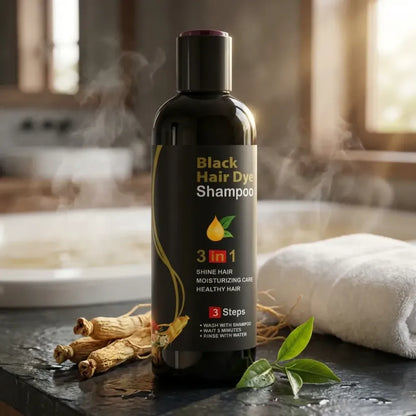 3 in 1- black hair shampoo 100ml (pack of 2)