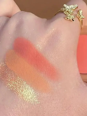 3-in-1 Blusher + Highlighter Palette