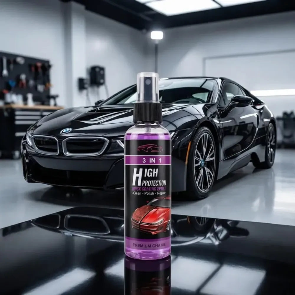 3 in 1 car ceramic coating spray