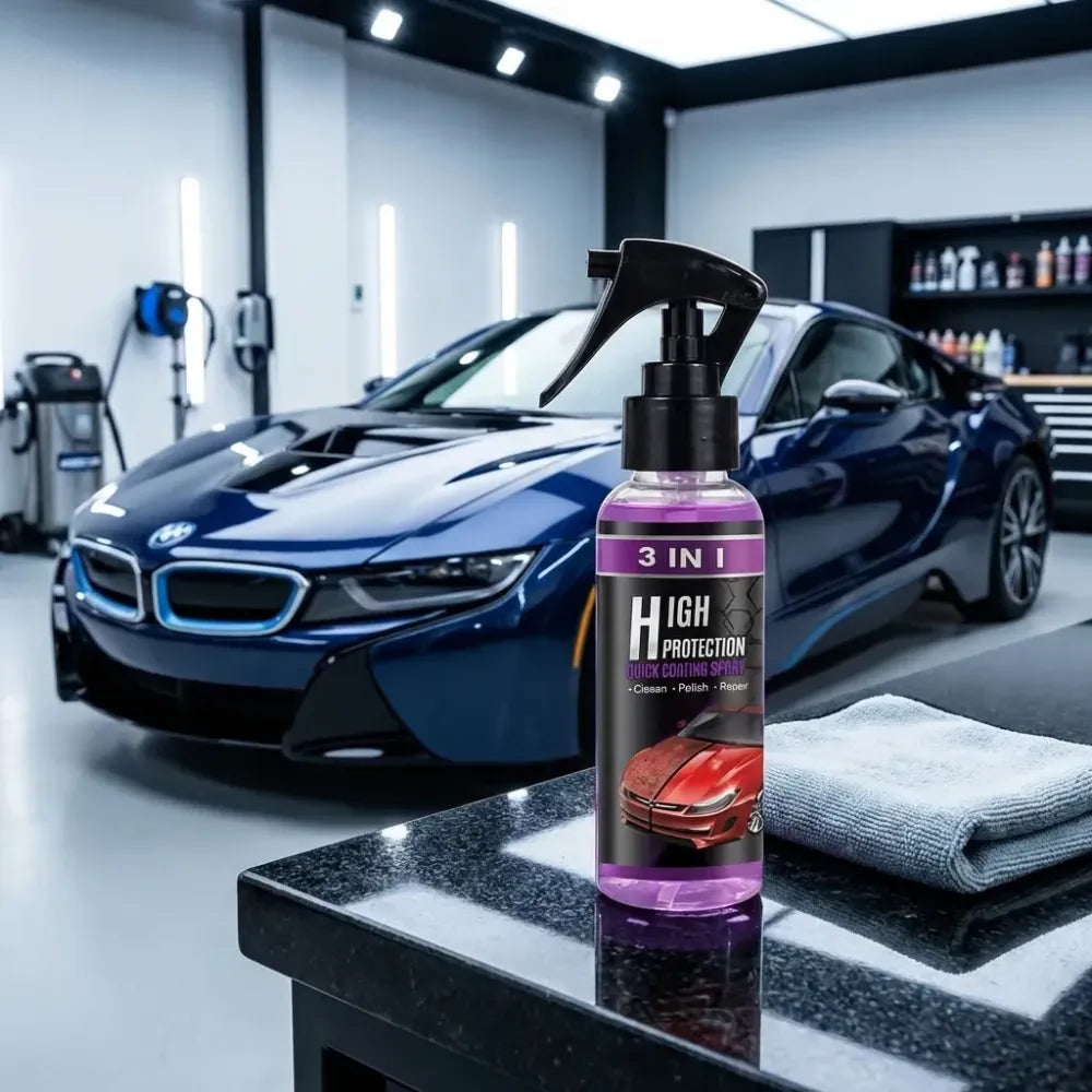 3 in 1 car ceramic coating spray