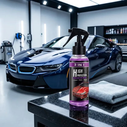 3 in 1 car ceramic coating spray