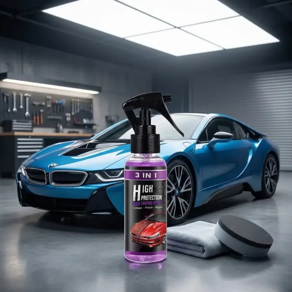 3 in 1 car ceramic coating spray