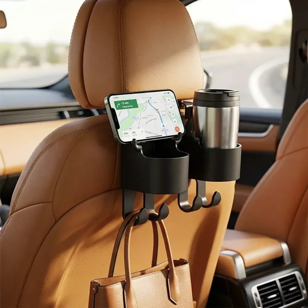 3 in 1 car organiser hook - automotive