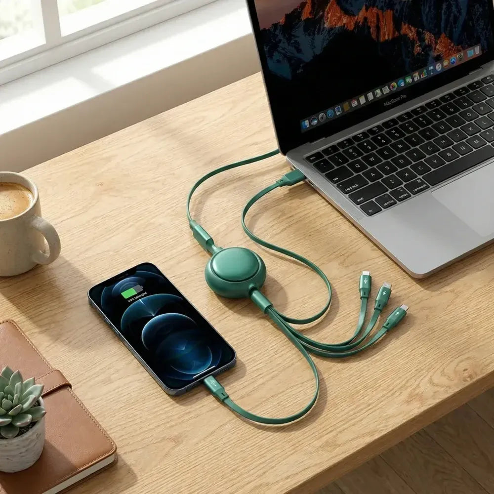 3 in 1 charging data cable