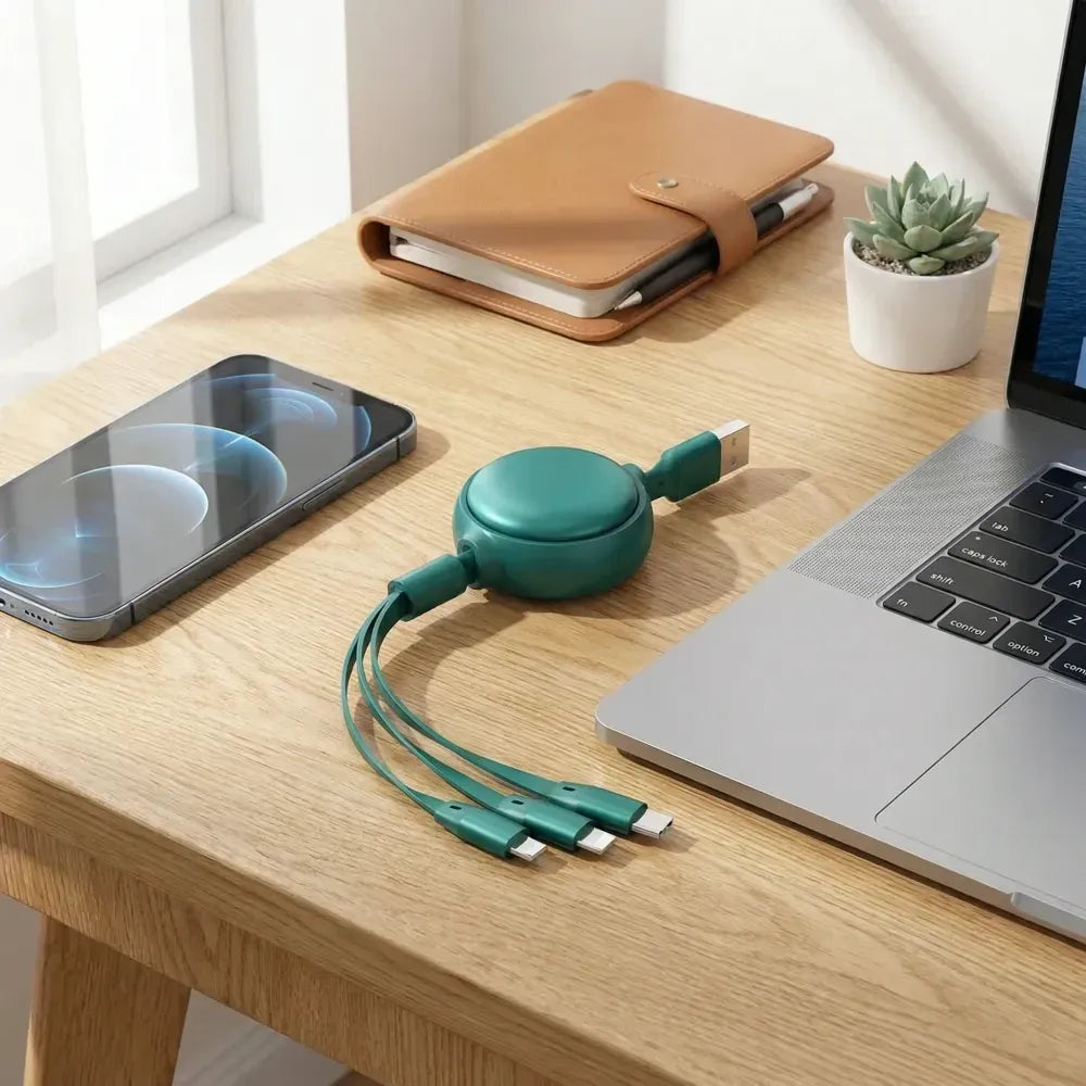 3 in 1 charging data cable
