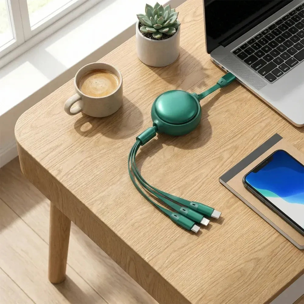 3 in 1 charging data cable