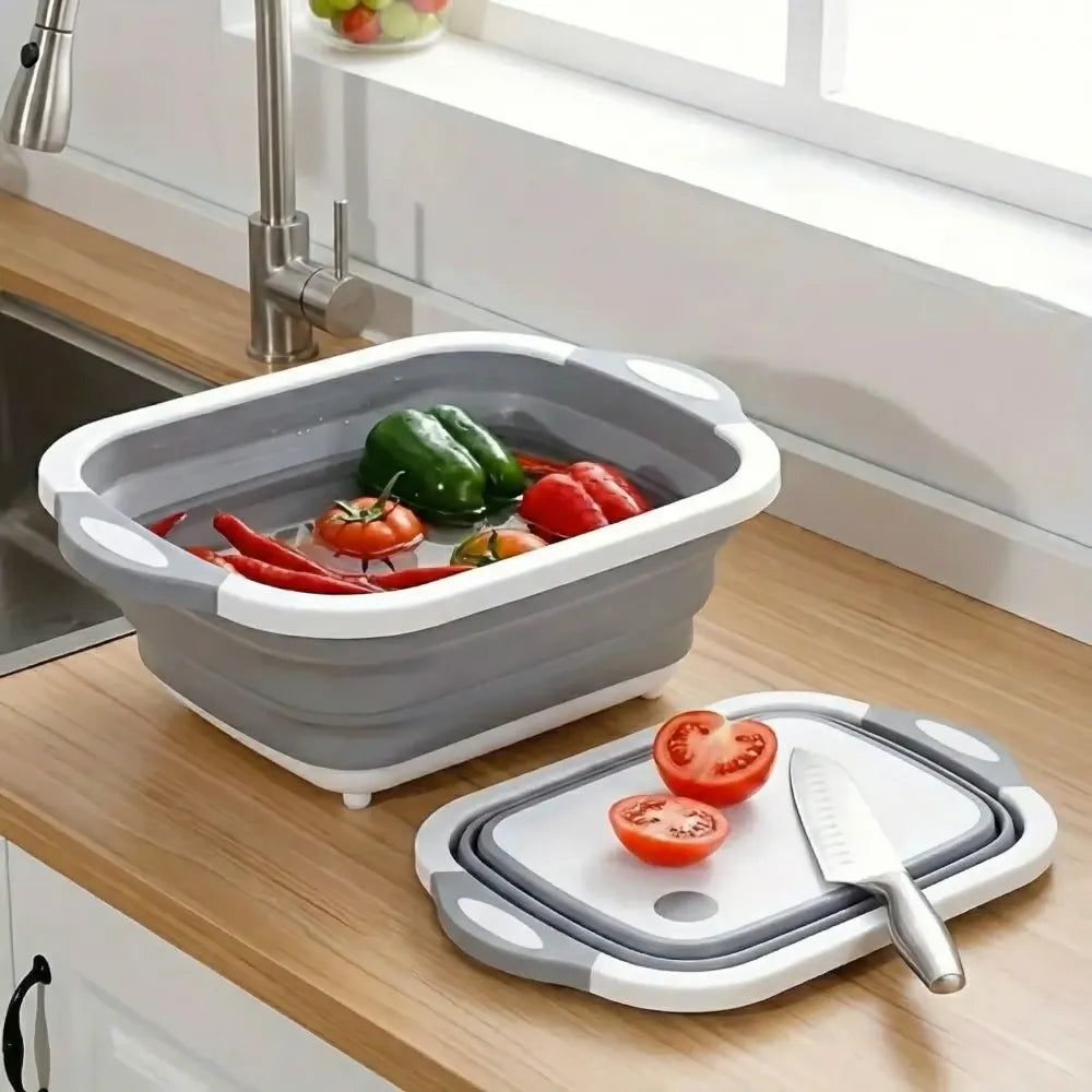 3-in-1 collapsible kitchen helper - tool