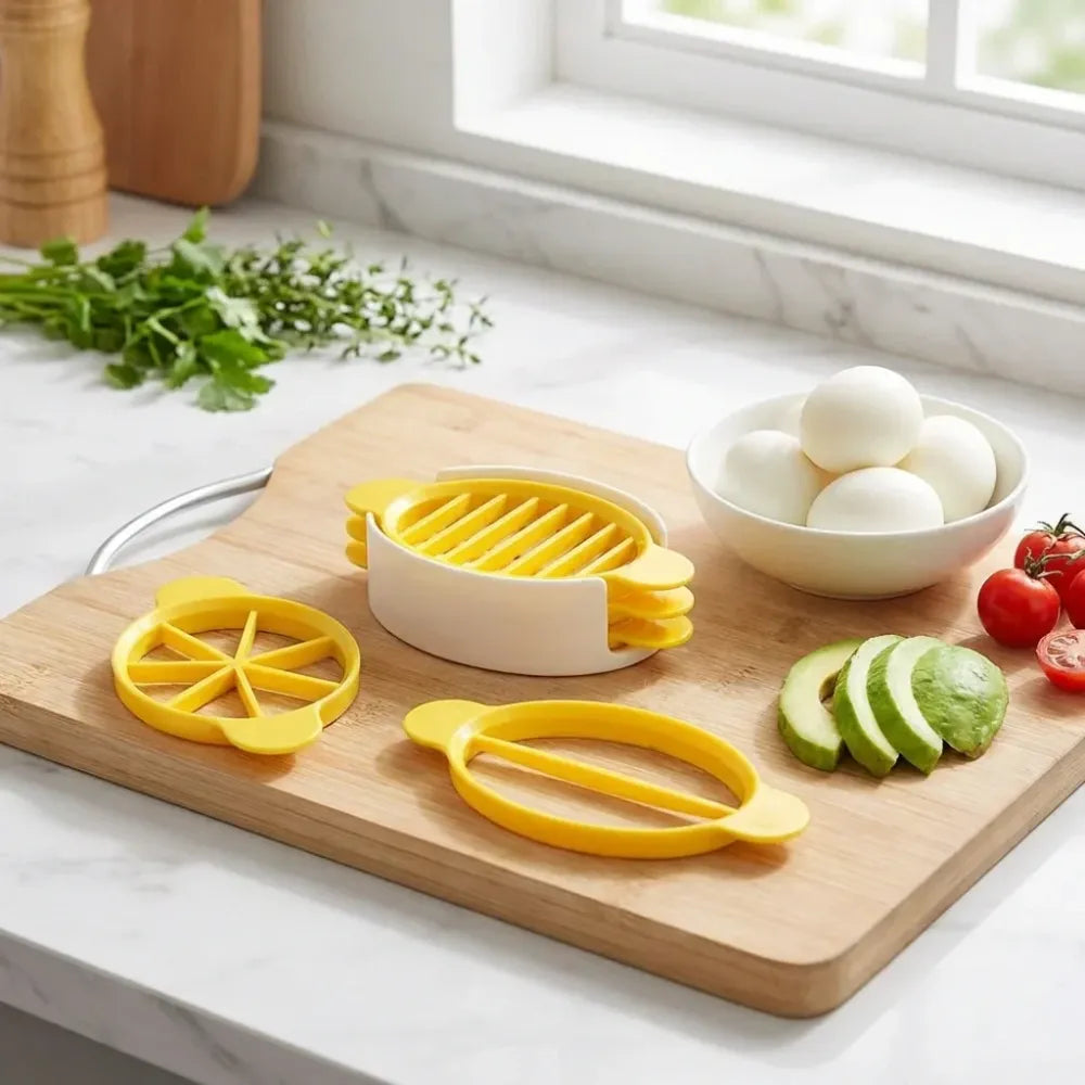 3-in-1 egg slicer tool - home & kitchen