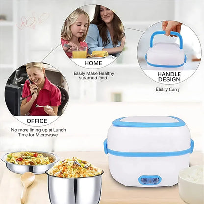 3-in-1 electric lunch box - home & kitchen