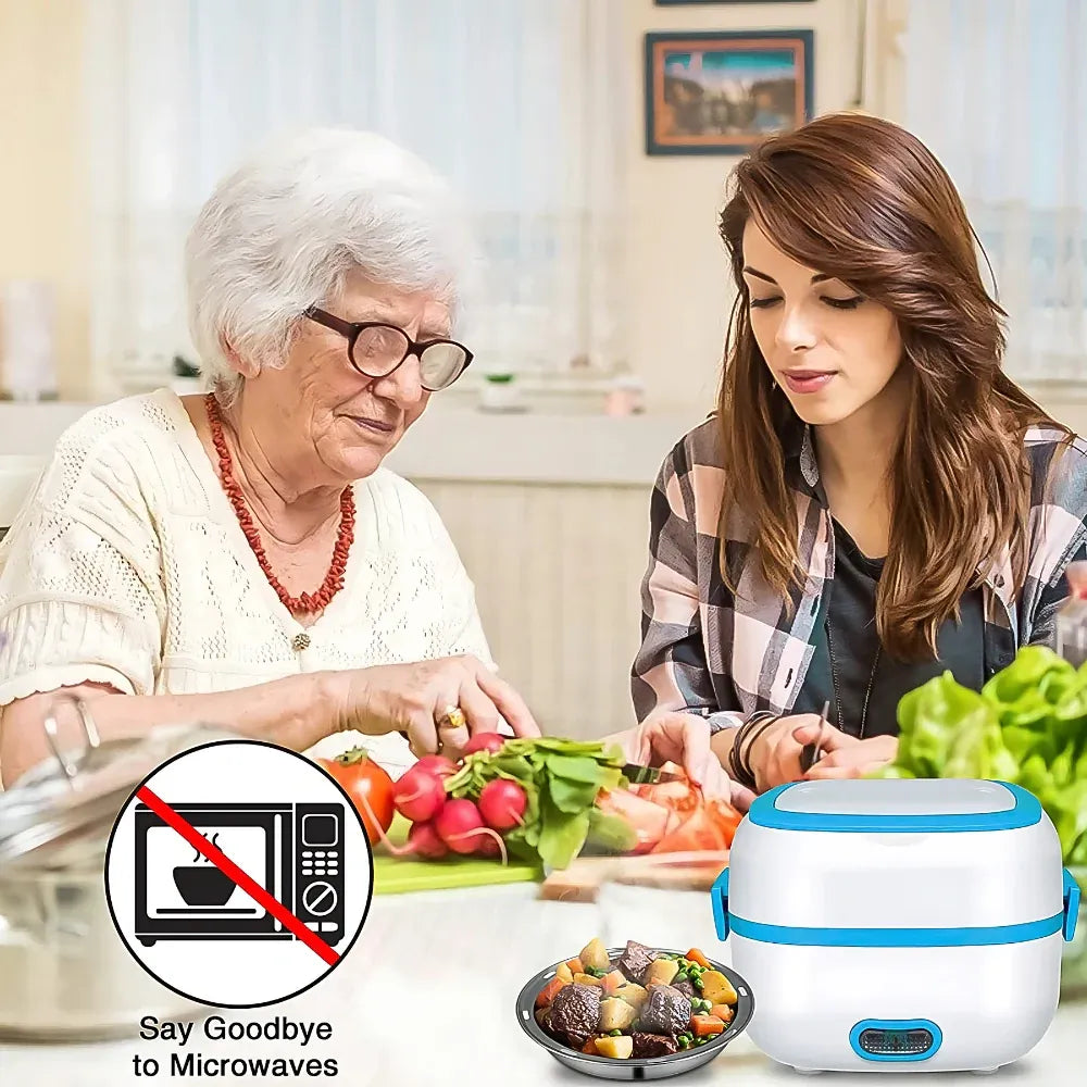 3-in-1 electric lunch box - home & kitchen