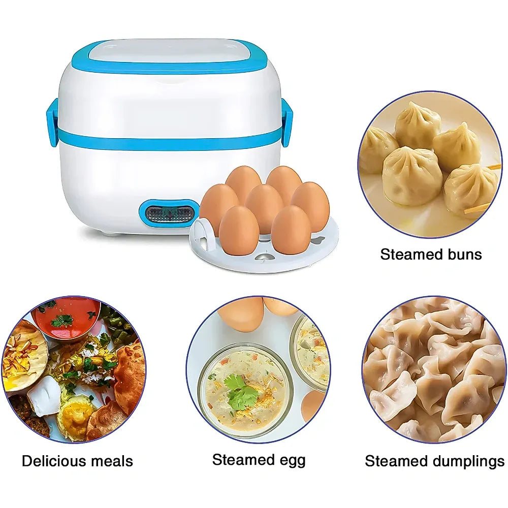 3-in-1 electric lunch box - home & kitchen