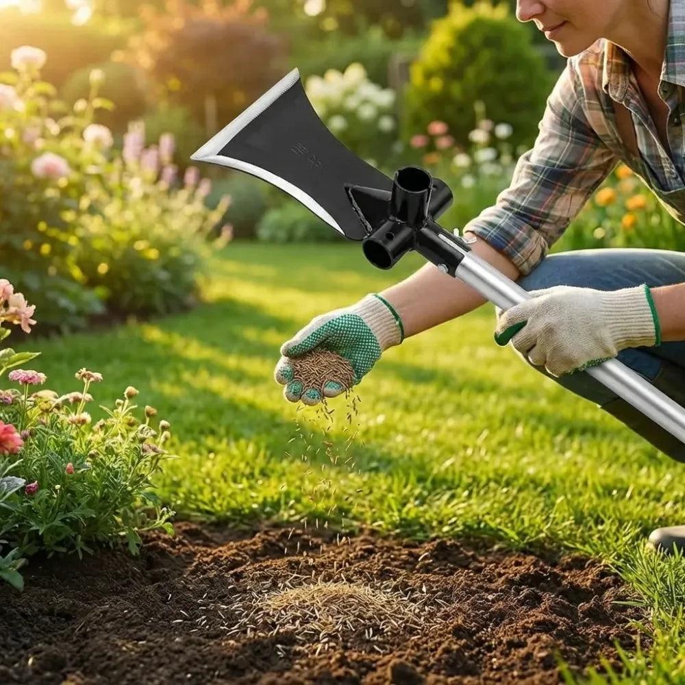 3-in-1 garden shovel
