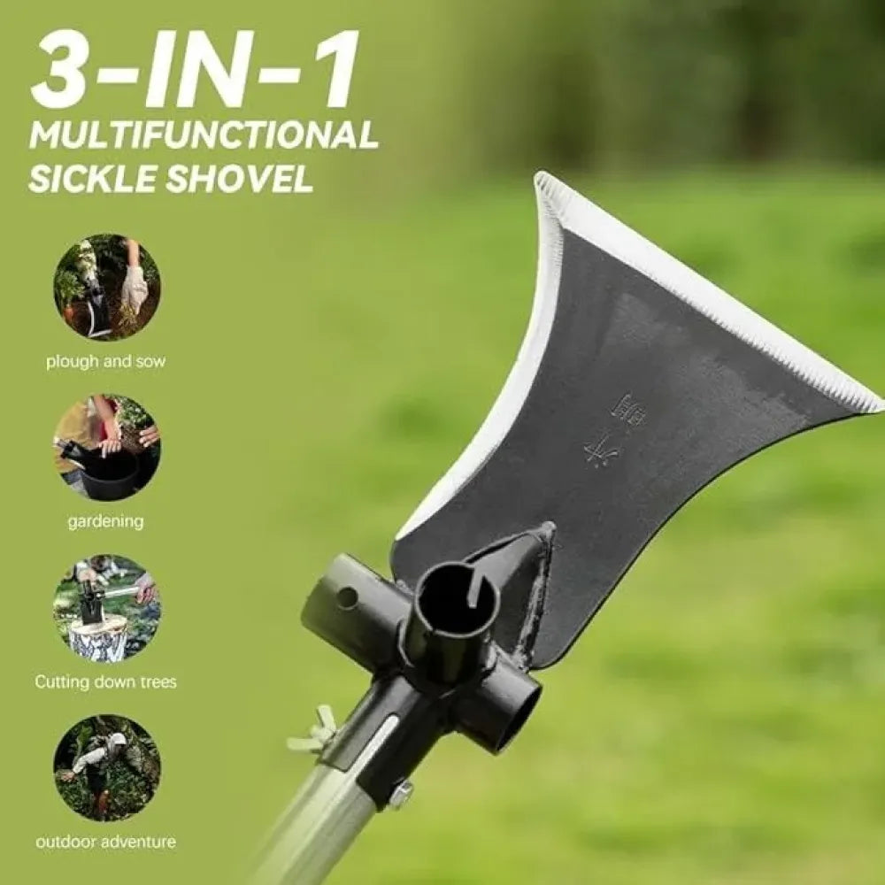3-in-1 garden shovel