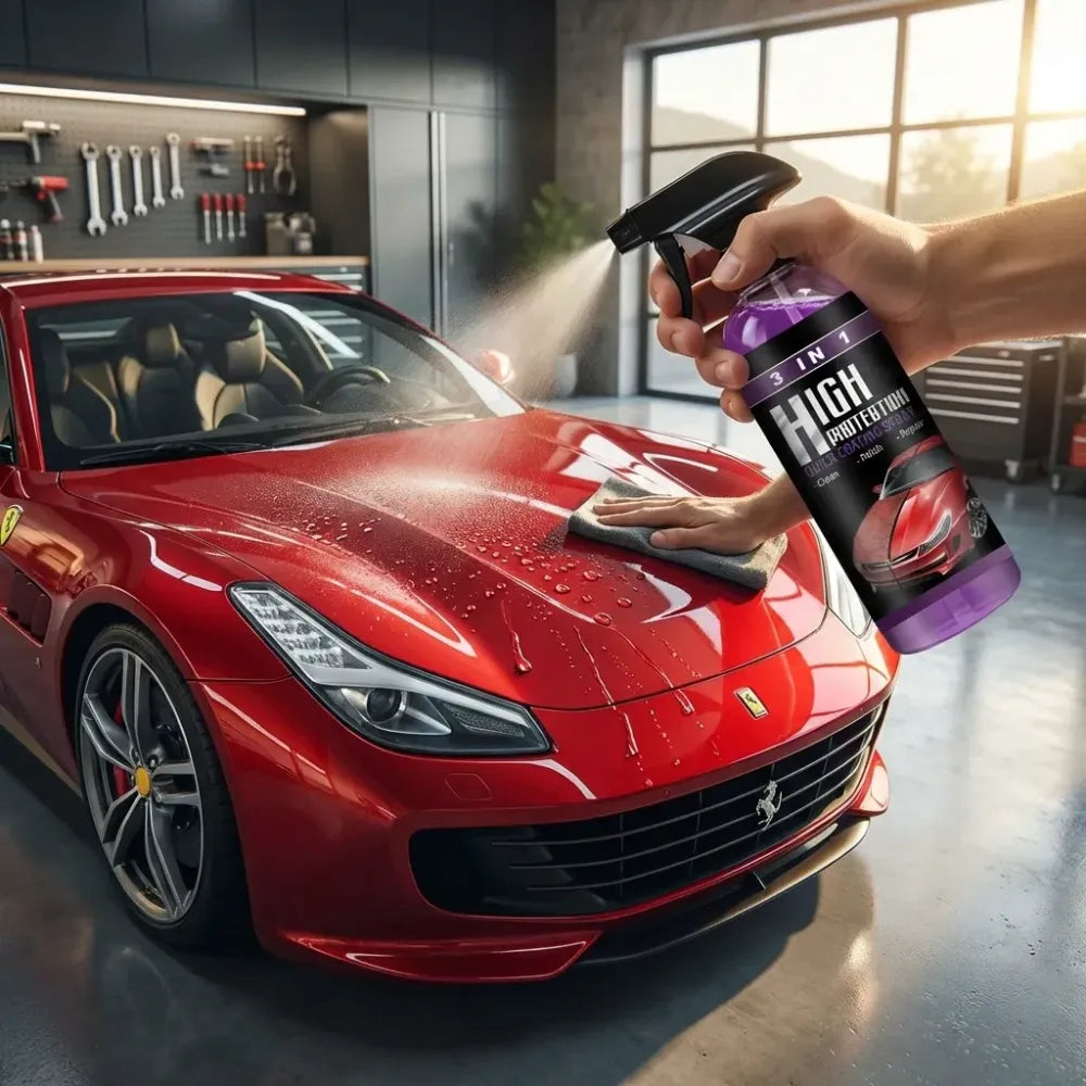 3 in 1 high protection quick car ceramic coating spray 200ml