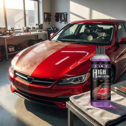 3 in 1 high protection quick car ceramic coating spray 200ml