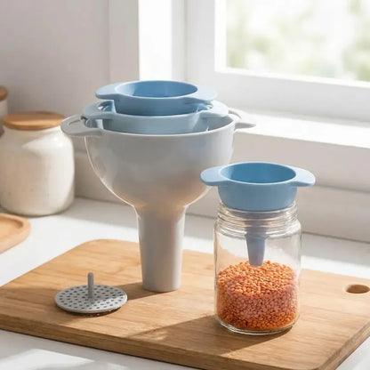 3-in-1 kitchen funnel set - home &