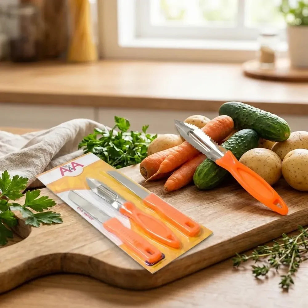 3-in-1 knife set - home & kitchen