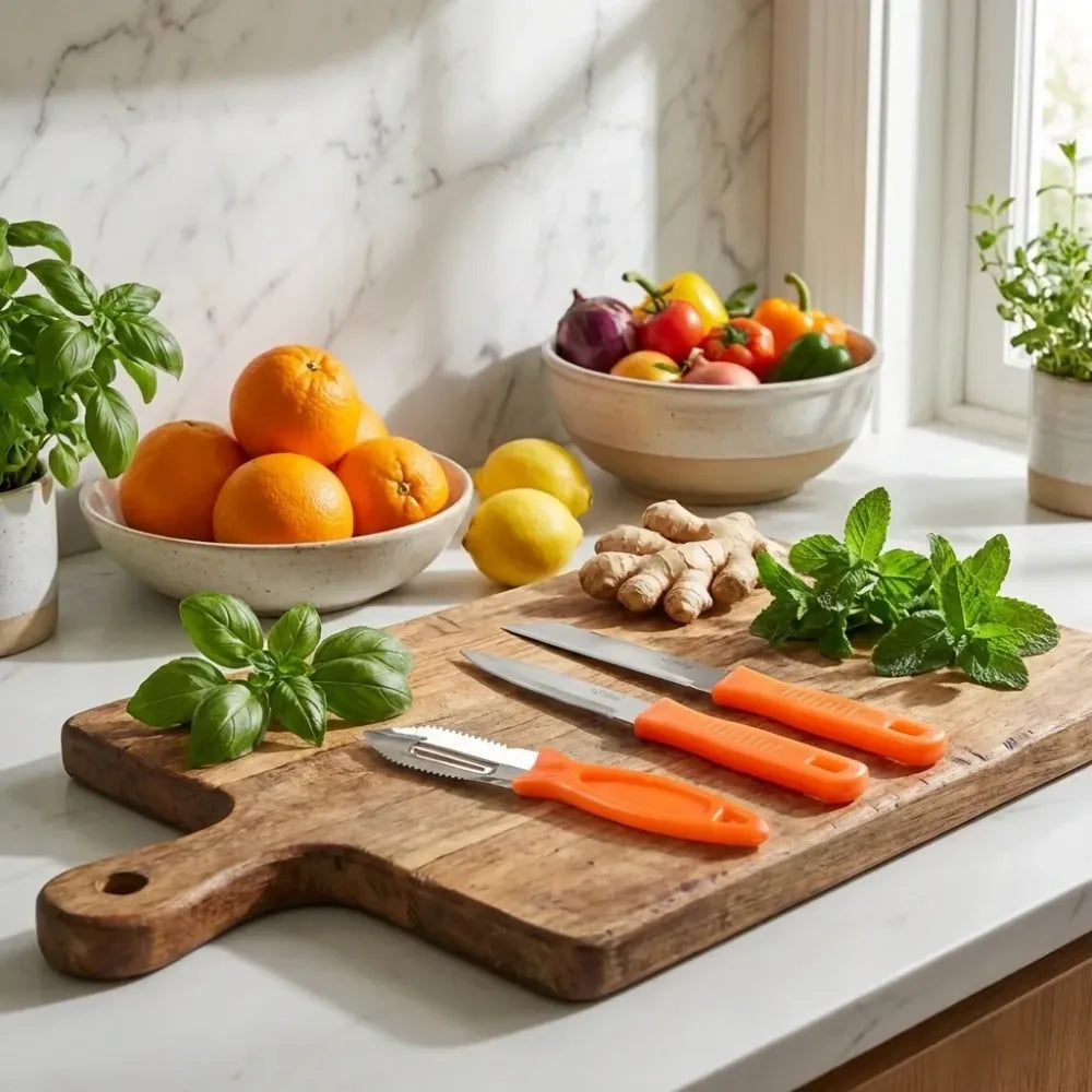 3-in-1 knife set - home & kitchen