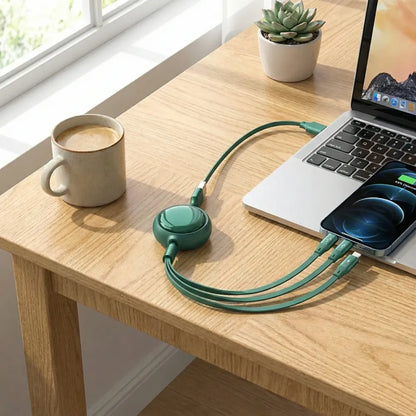 3 in 1 multi charging cable