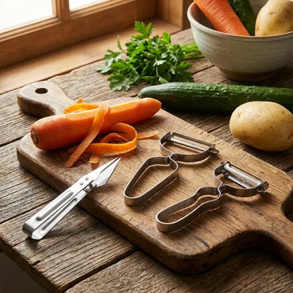 3-in-1 multi-peeler & grater - home kitchen