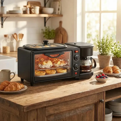 3-in-1 portable breakfast maker - home & kitchen