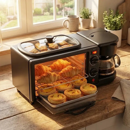 3-in-1 portable breakfast maker - home & kitchen
