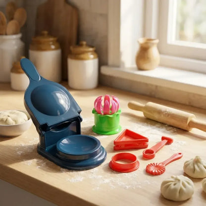 3 in 1 puri maker + free 4 pcs snack