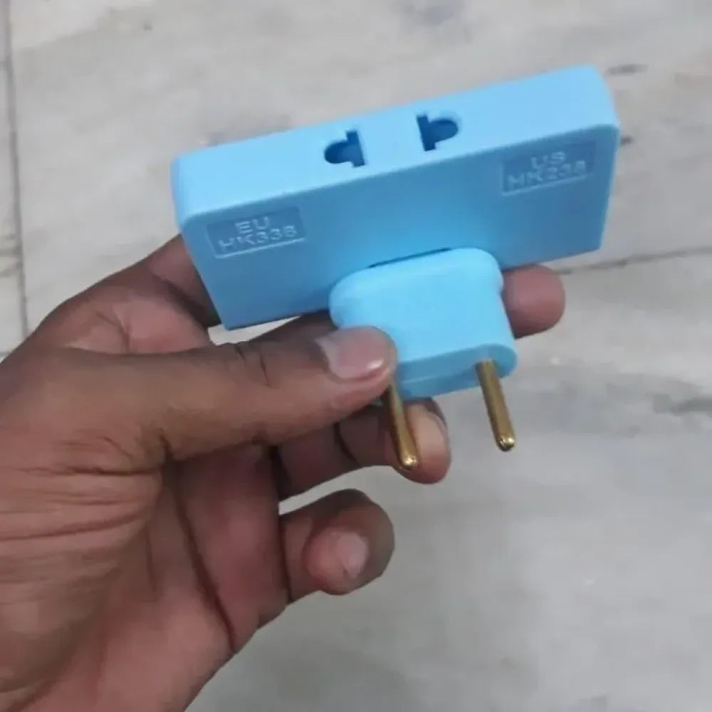 3-in-1 rotating eu plug