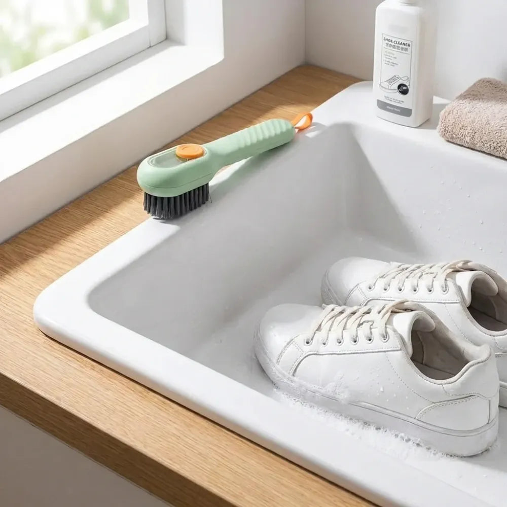 3-in-1 shoe care brush