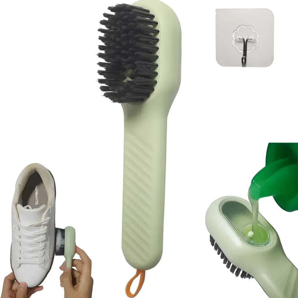 3-in-1 shoe care brush
