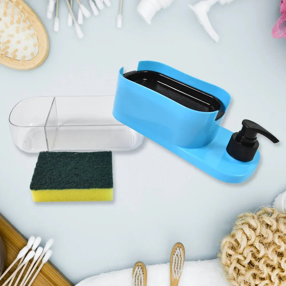 3-in-1 soap dispenser organizer - home & kitchen