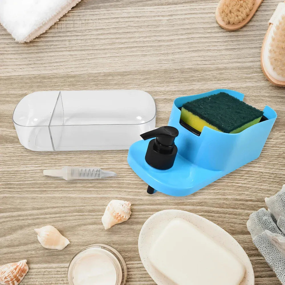 3-in-1 soap dispenser organizer - home & kitchen