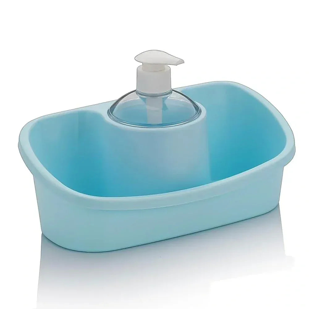3-in-1 soap dispenser organizer - kitchen tool