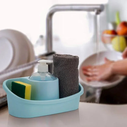 3-in-1 soap dispenser organizer - kitchen tool