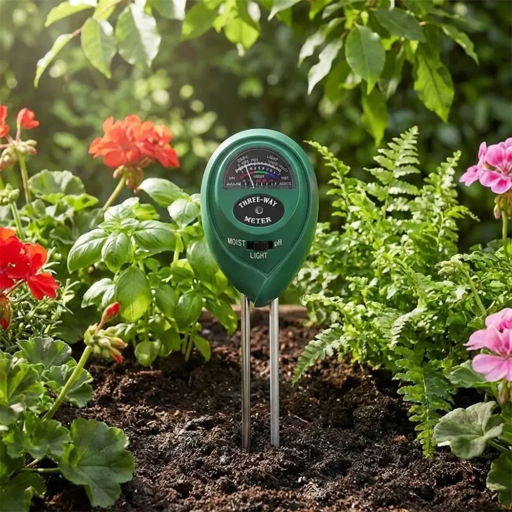 3-in-1 soil tester kit - garden