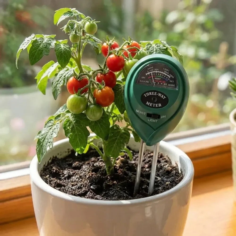 3-in-1 soil tester kit - garden