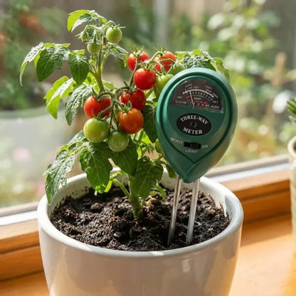 3-in-1 soil tester kit - garden