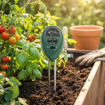 3-in-1 soil tester kit - garden
